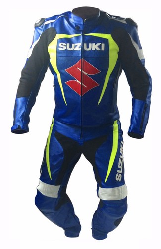 Suzuki biker tuta pelle - in,