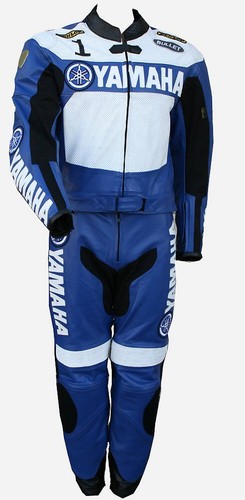 Tuta pelle uomo motociclista