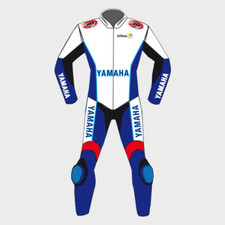 Tuta in pelle Yamaha le Grelle