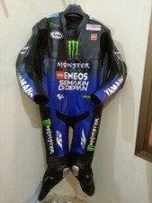 Tuta in pelle da corsa Yamaha