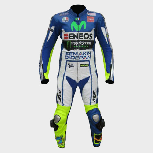Tuta pelle yamaha movistar - tuta,